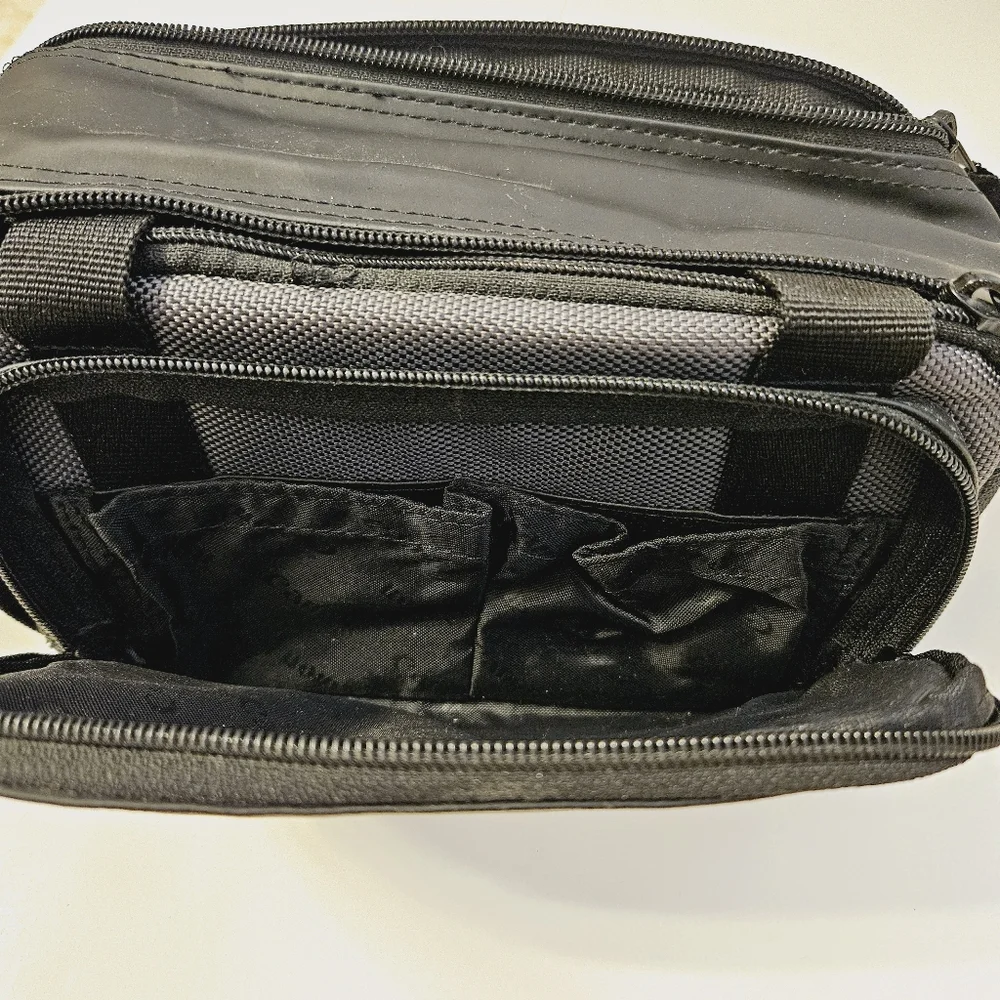 Canon Soft Carry Camera Case Bag Pockets Shoulder Strap Black Vixia